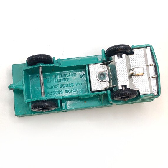 Vintage 1960 Lesney Matchbox Mercedes Truck No. 1 - Made in
