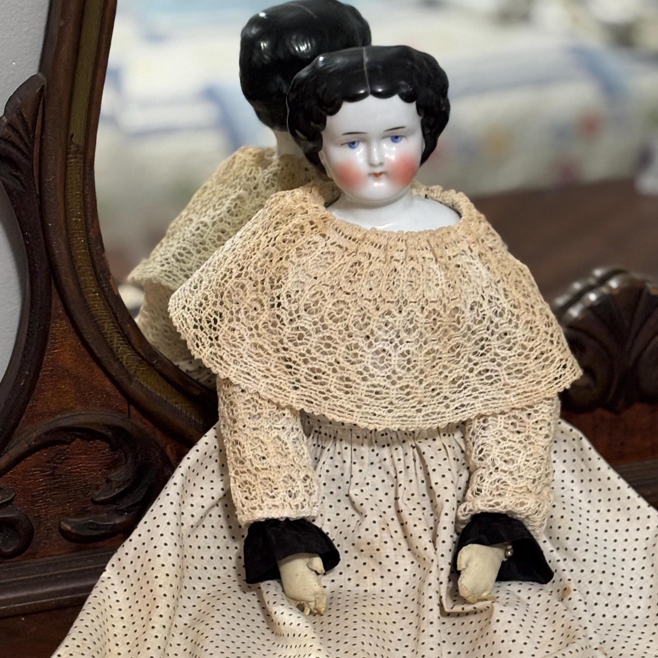 Victorian Porcelain Doll Original Clothing - Etsy