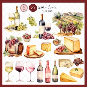 Clipart di cantine ad acquerello, Clipart di bicchieri da vino, Clipart di botti di vino, Clipart di cocktail, Clipart di vigneti, PNG di uva, Clipart di vino rosso PNG
