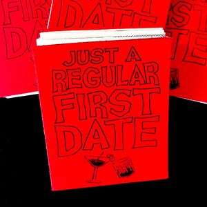 Just A Regular First Date Horror Mini Zine