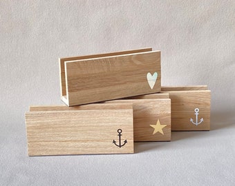 Serviettenhalter, Serviettenhalter aus Holz, Tischdekoration, Handgefertigt
