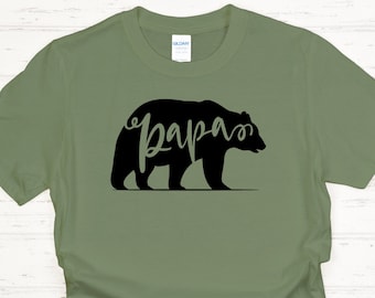 Papa Bear, Father's  Day, Dad life, Dad Gift, Dad Shirt, Daddy Shirt, Papa Bear Shirt, Pregnancy Reveal to Husband