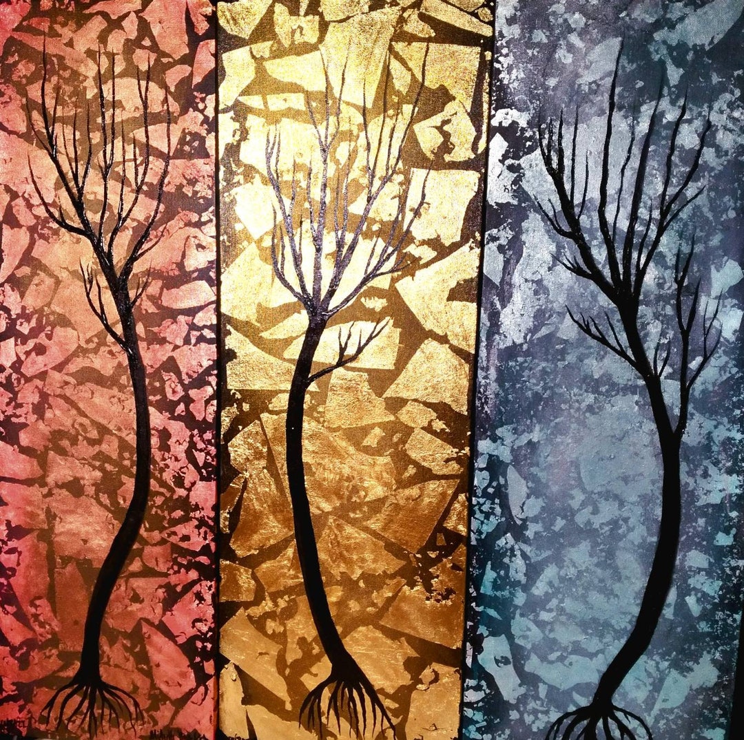 Abstract Trees - Etsy