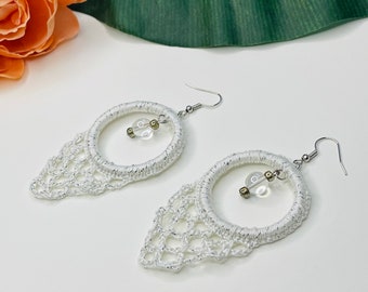 Rainey Crochet Earring