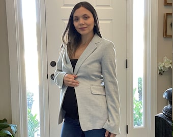 Gray Blazer