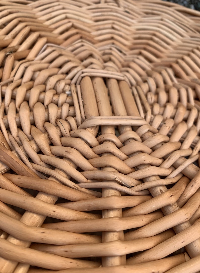 Big Laundry Basket Big Wicker Basket Laundry Hamper Basket Etsy