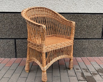 Indoor wicker 2024 chairs for sale