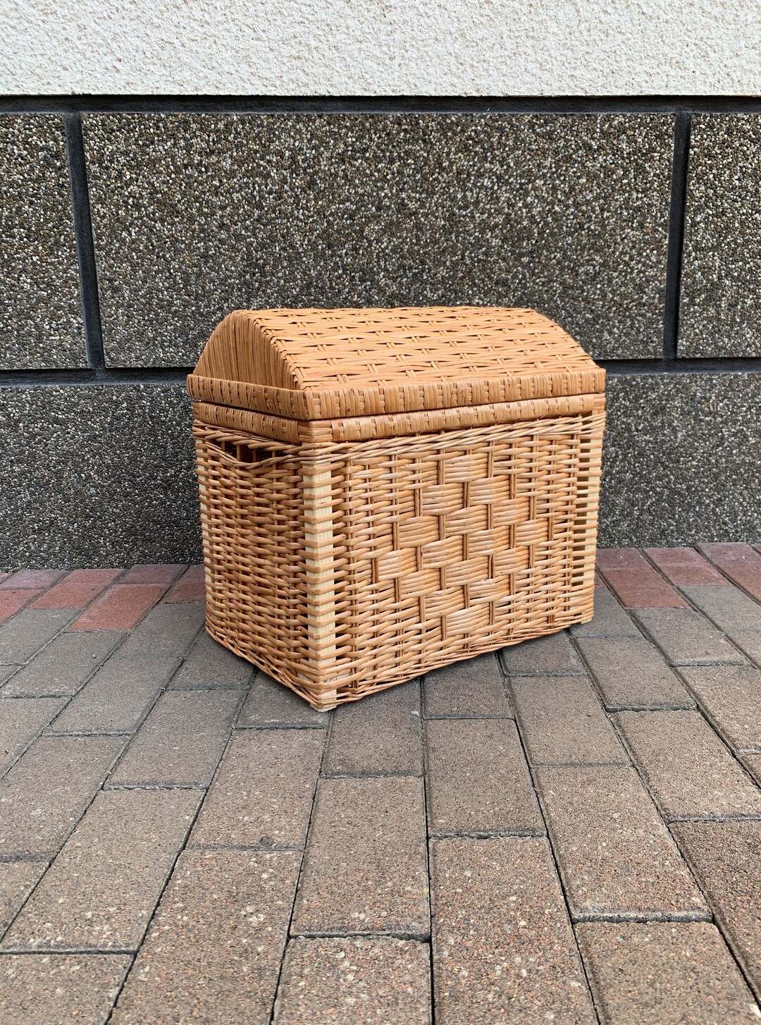 Big Storage Chest Toy Chest Wicker Toys Chest Storage Etsy