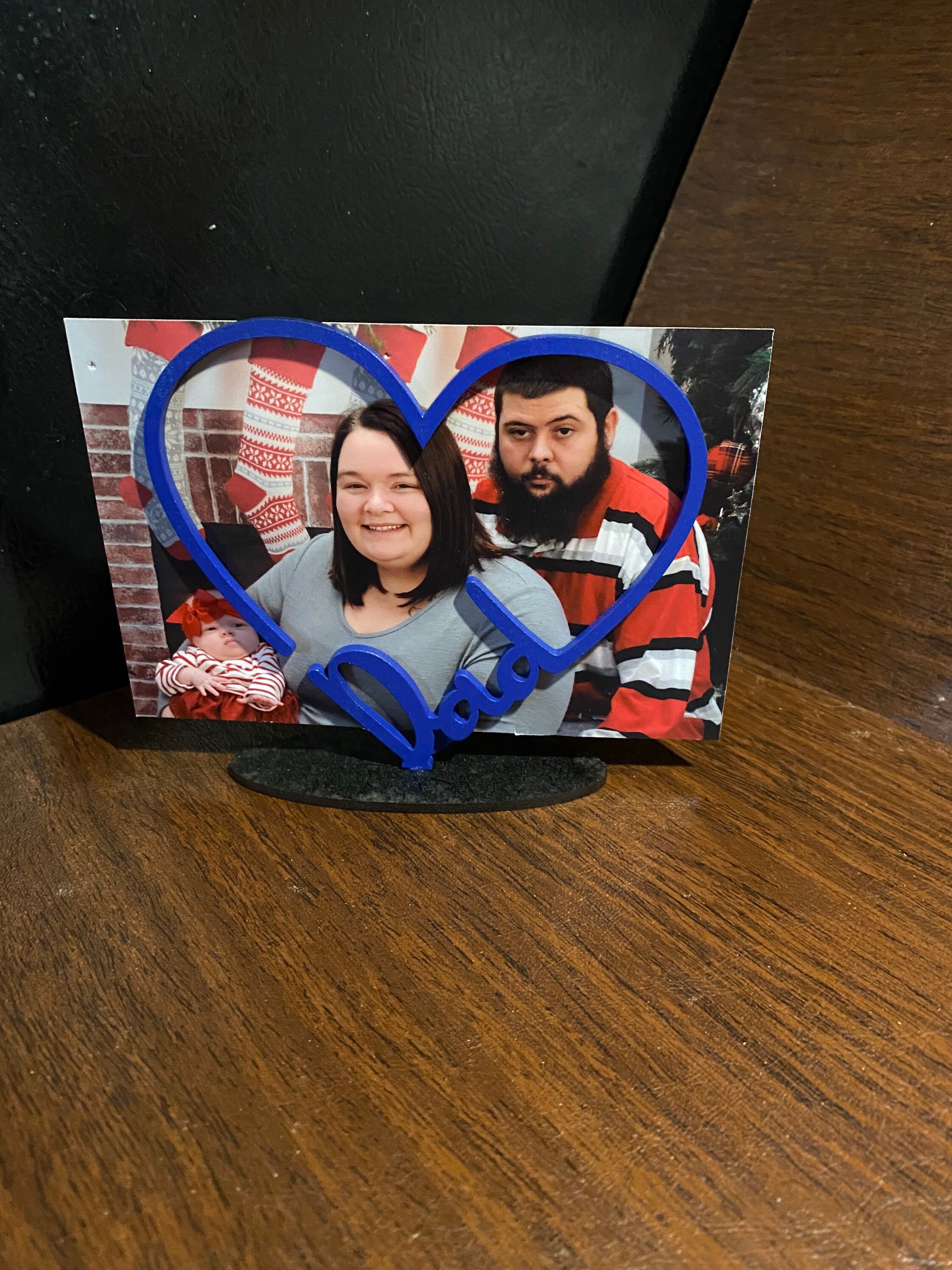 Heart Shaped Picture frame Etsy