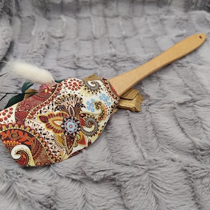 Teigschaber Silikonspatel XXXL abstrakt  backen kochen personalisiert ca. 31 cm lang mit Wunschgravur Geschenk Küchenhelfer