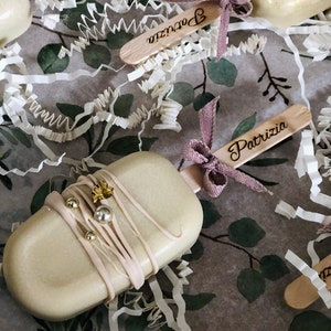 10 Eisstiele Cakesicles Cake Pops Kuchen am Stiel aus Holz 11 x 1 cm mit Wunschgravur ideal für Partys, Eis, Kuchendeko usw.  Geschenk