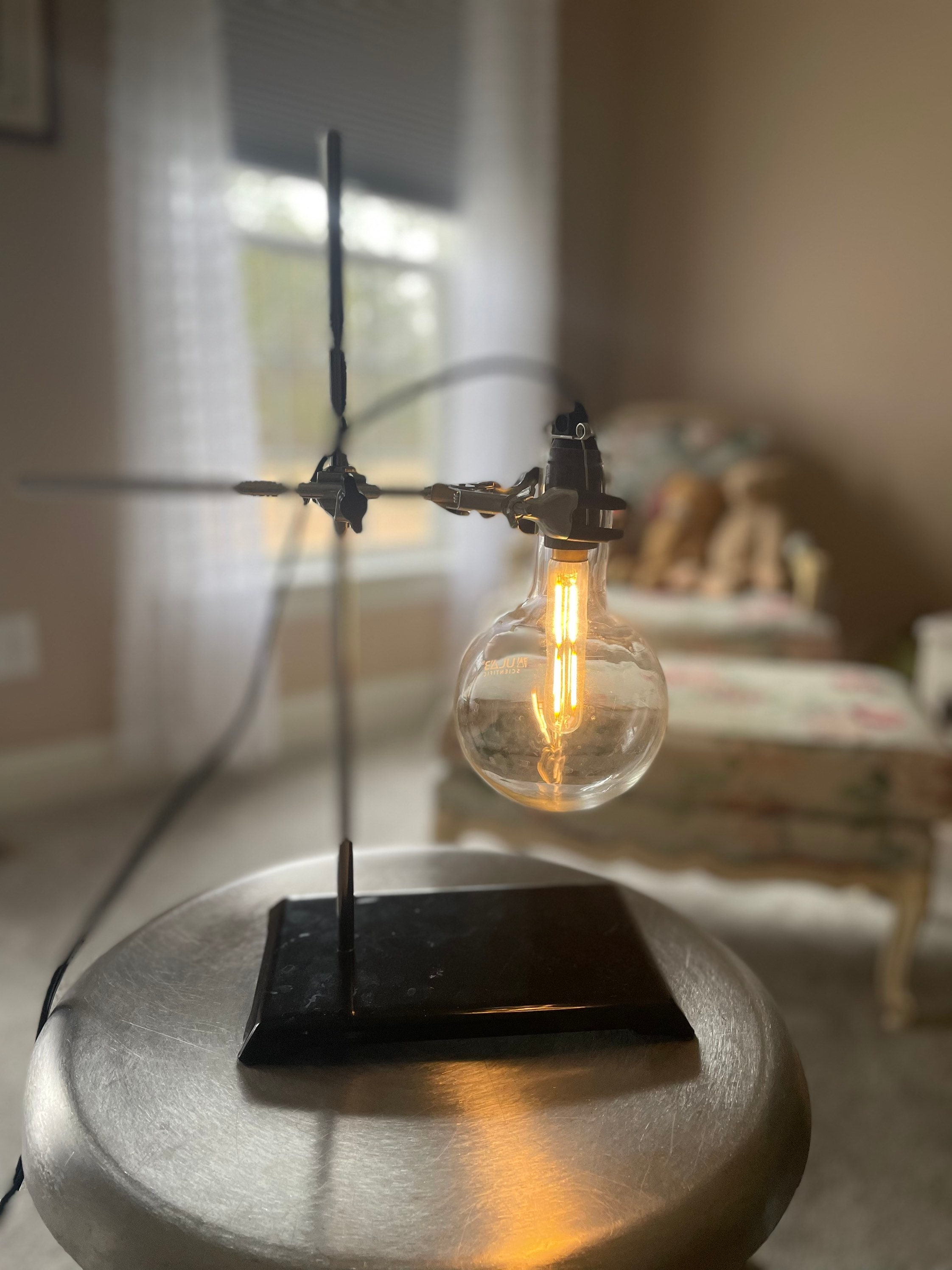 Chemistry Beaker Lamp/ Laboratory Lamp/ Chemistry Teacher Etsy