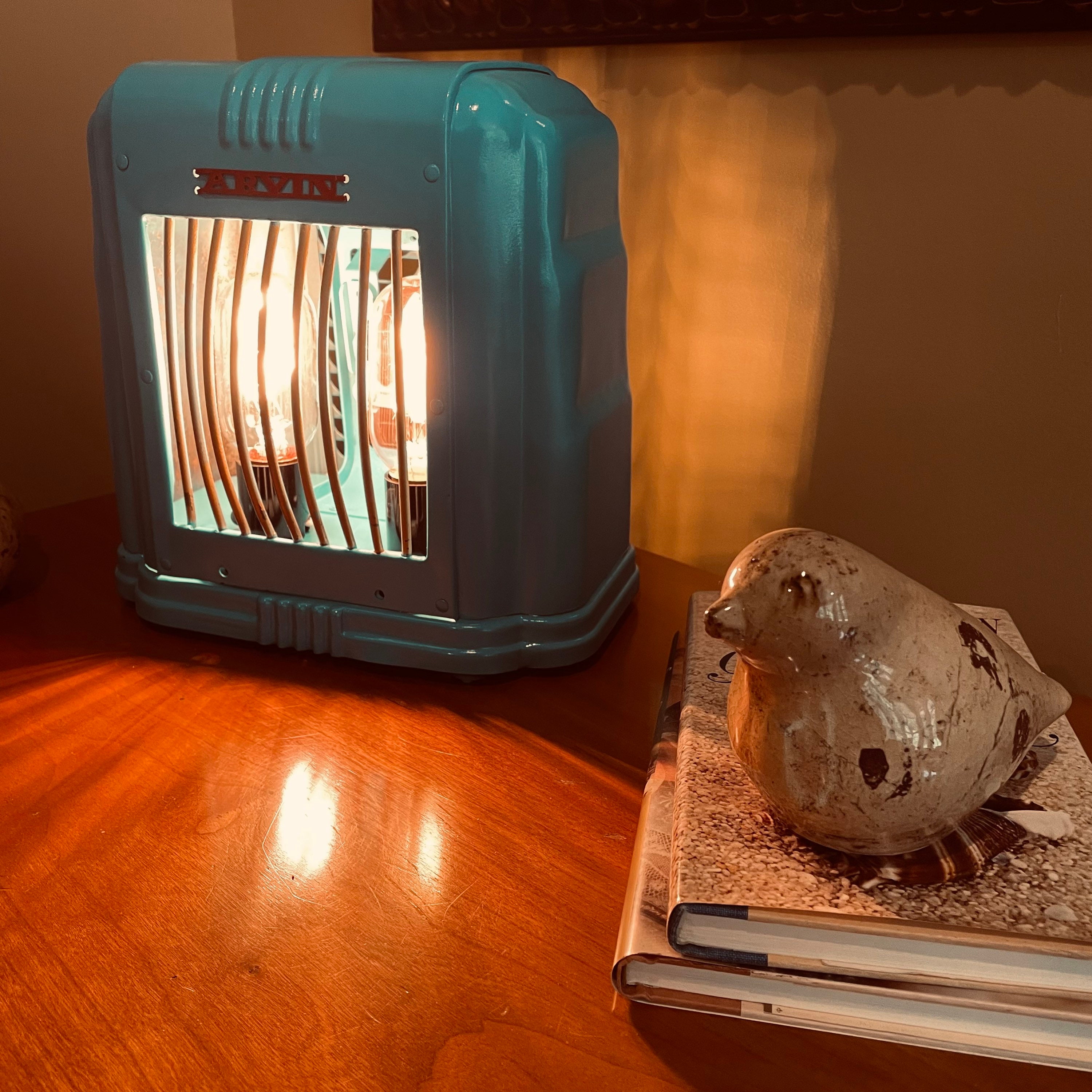 Vintage Heater Table Lamp Desk Lamp Bed Light Night - Etsy Singapore