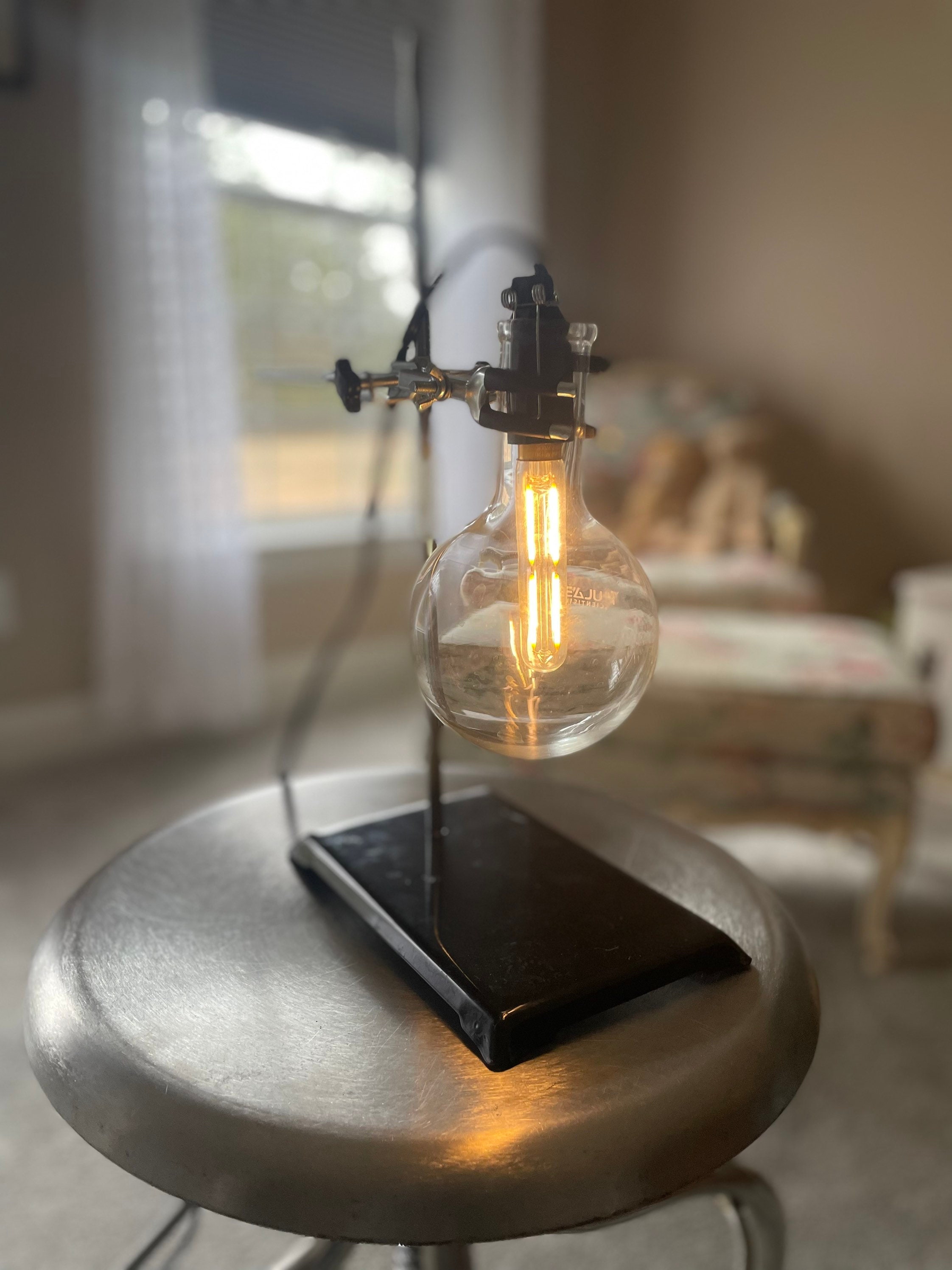 Chemistry Beaker Lamp/ Laboratory Lamp/ Chemistry Teacher Etsy