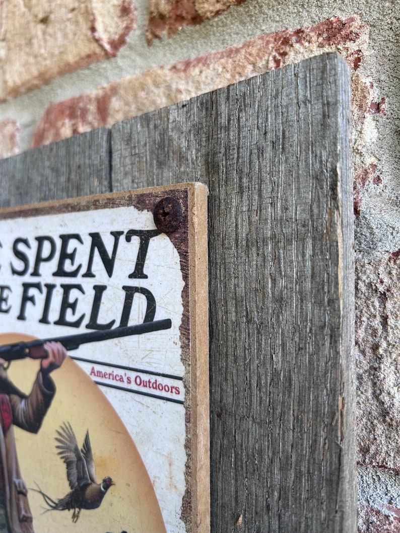 Vintage Hunting Wall Art and Sign | Hunting Gift for Dad | Man Cave ...