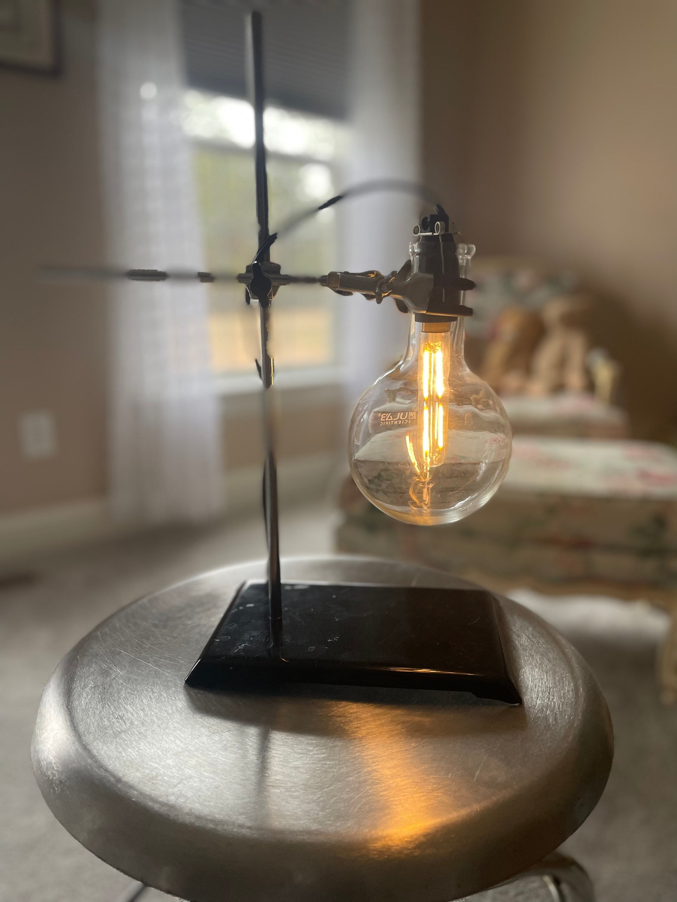 Chemistry Beaker Lamp/ Laboratory Lamp/ Chemistry Teacher Etsy