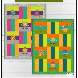 The Whole Country Caboodle &quot;Monster Mania&quot; Printed Pattern WCC419