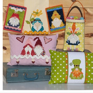 The Whole Country Caboodle SPRING TIME GNOMES   Pattern WCC439