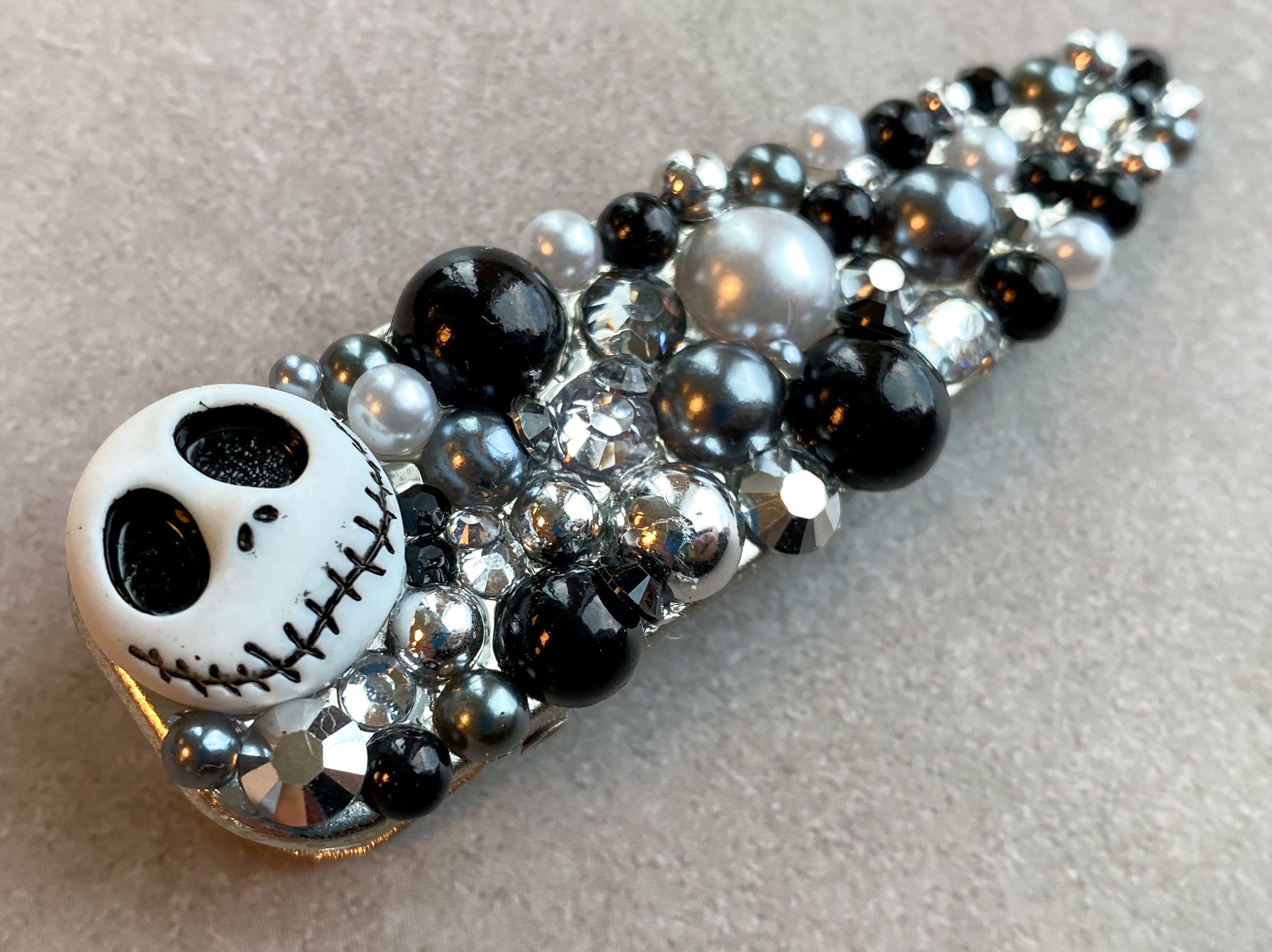 Skeleton Hair Clips Skull Hair Clip Halloween Accessories - Etsy