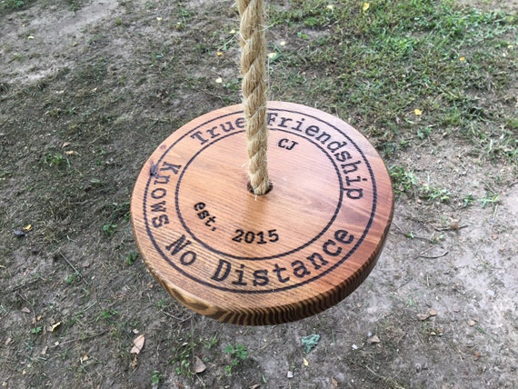Round Rope Swing personalized - Etsy