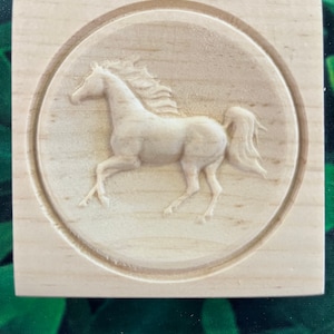 Cantering Horse Rosette