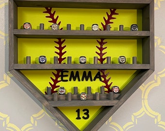 Softball Ring & Medal Display (SB5)