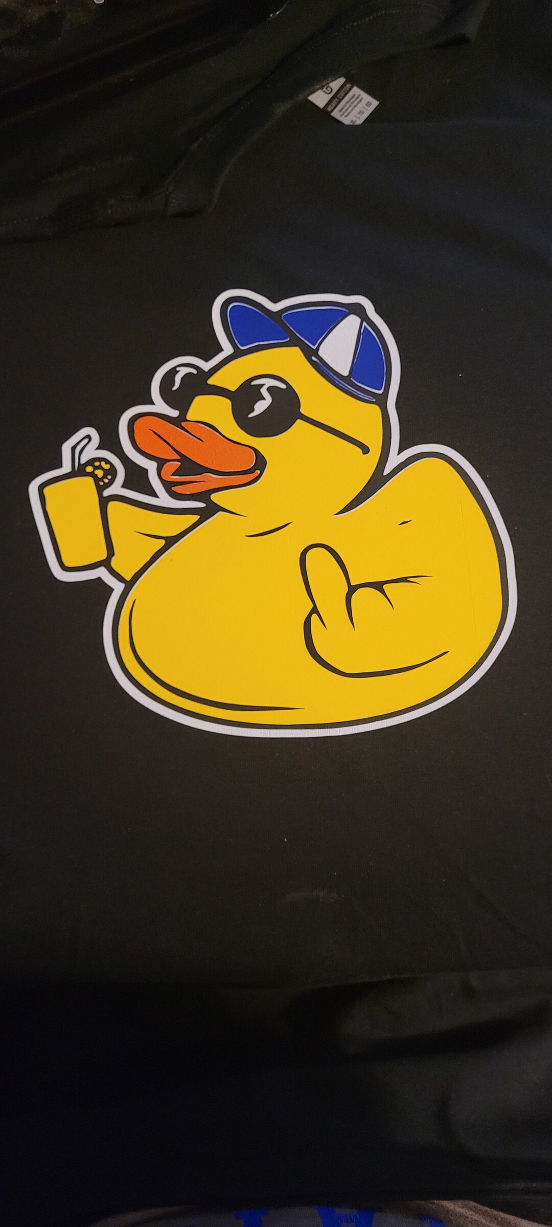 Middle Finger Rubber Duck Etsy