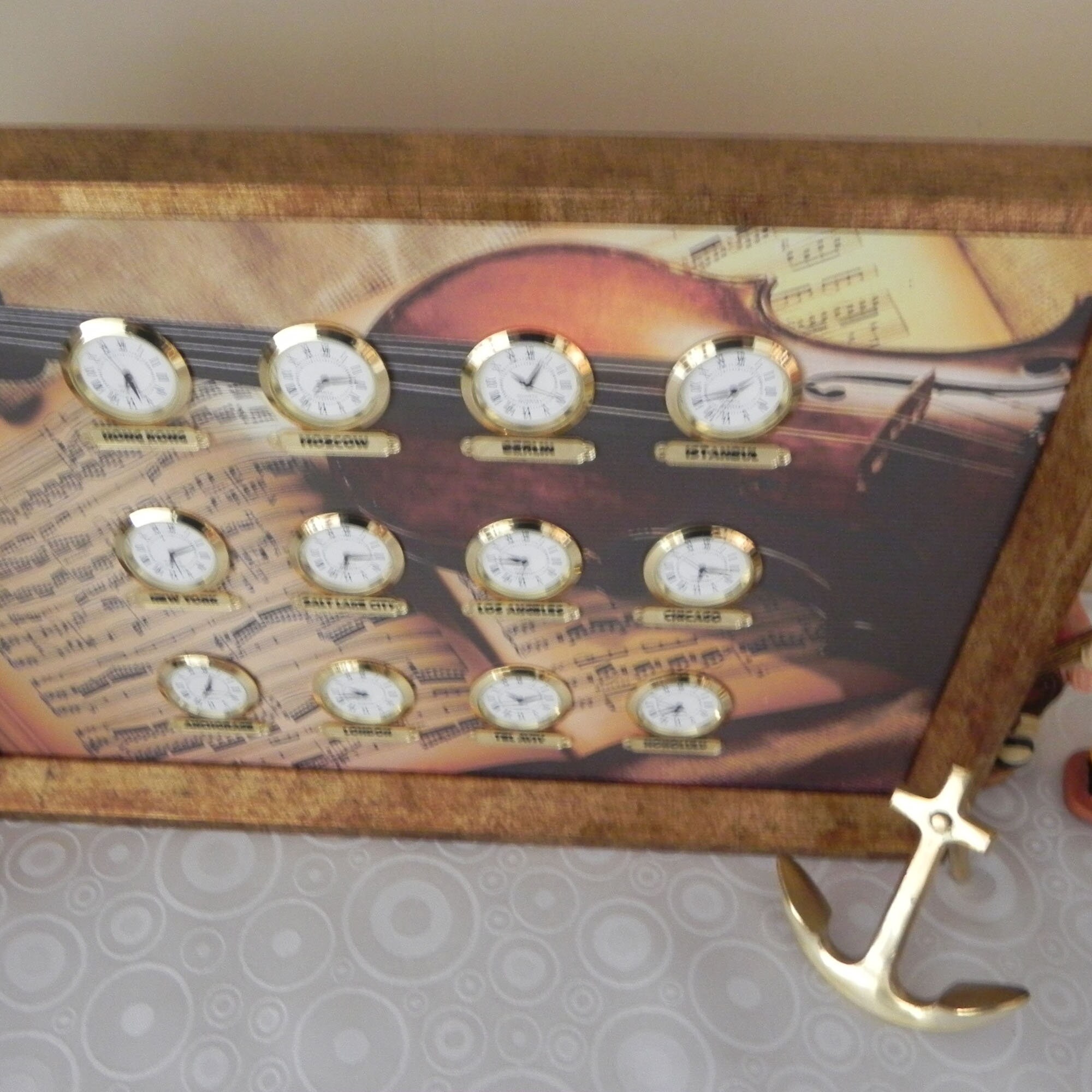 12 zone clocks. Multi zone times. Time Zone Clock. Custom Etsy