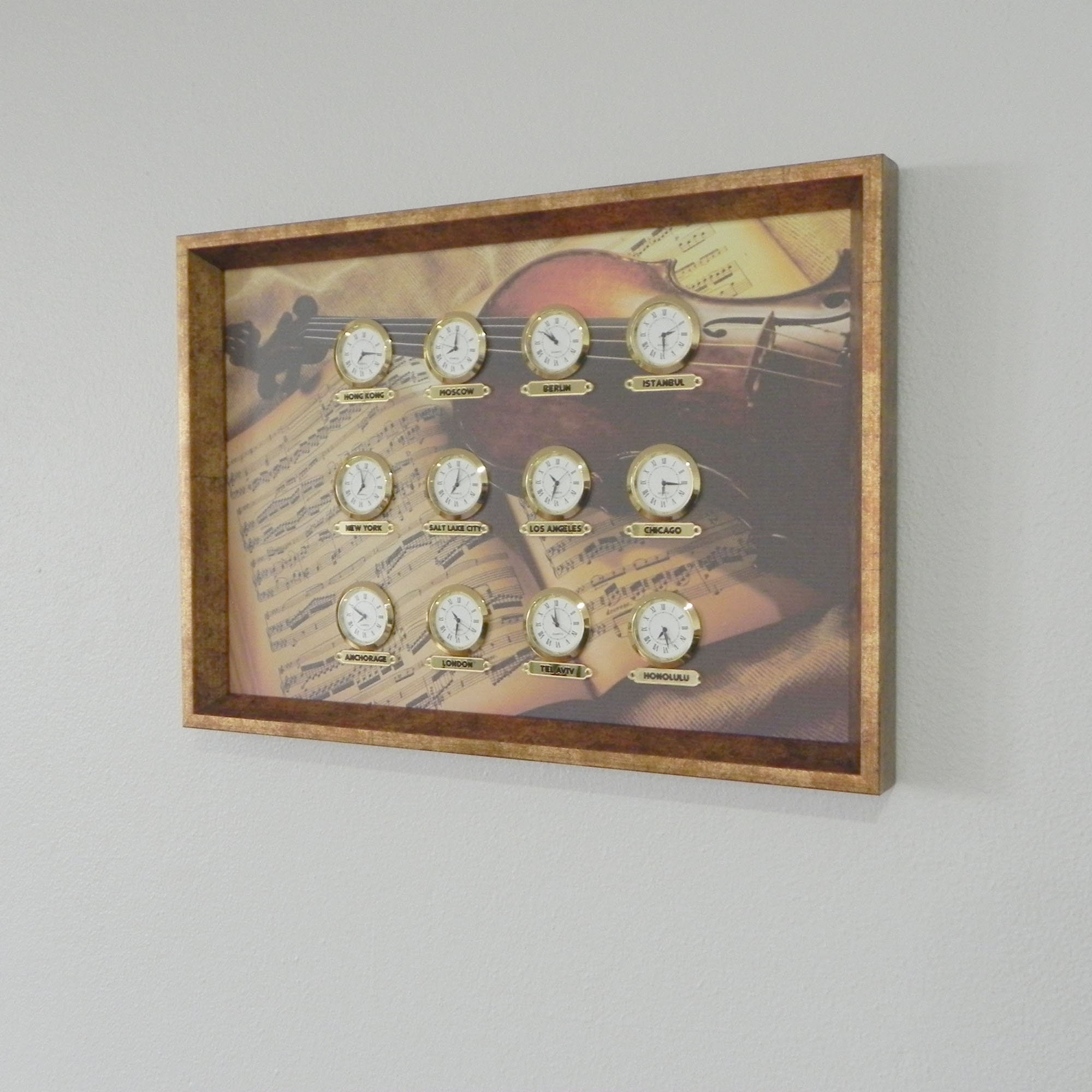 12 zone clocks. Multi zone times. Time Zone Clock. Custom Etsy