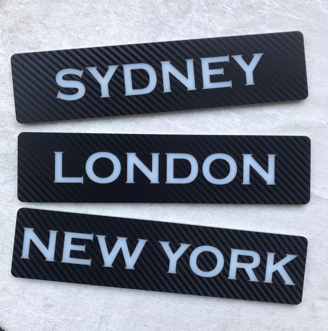 New Timezone. Sign Custom World Time Zone Sign: Acrylic City Name Wall Decor - Etsy