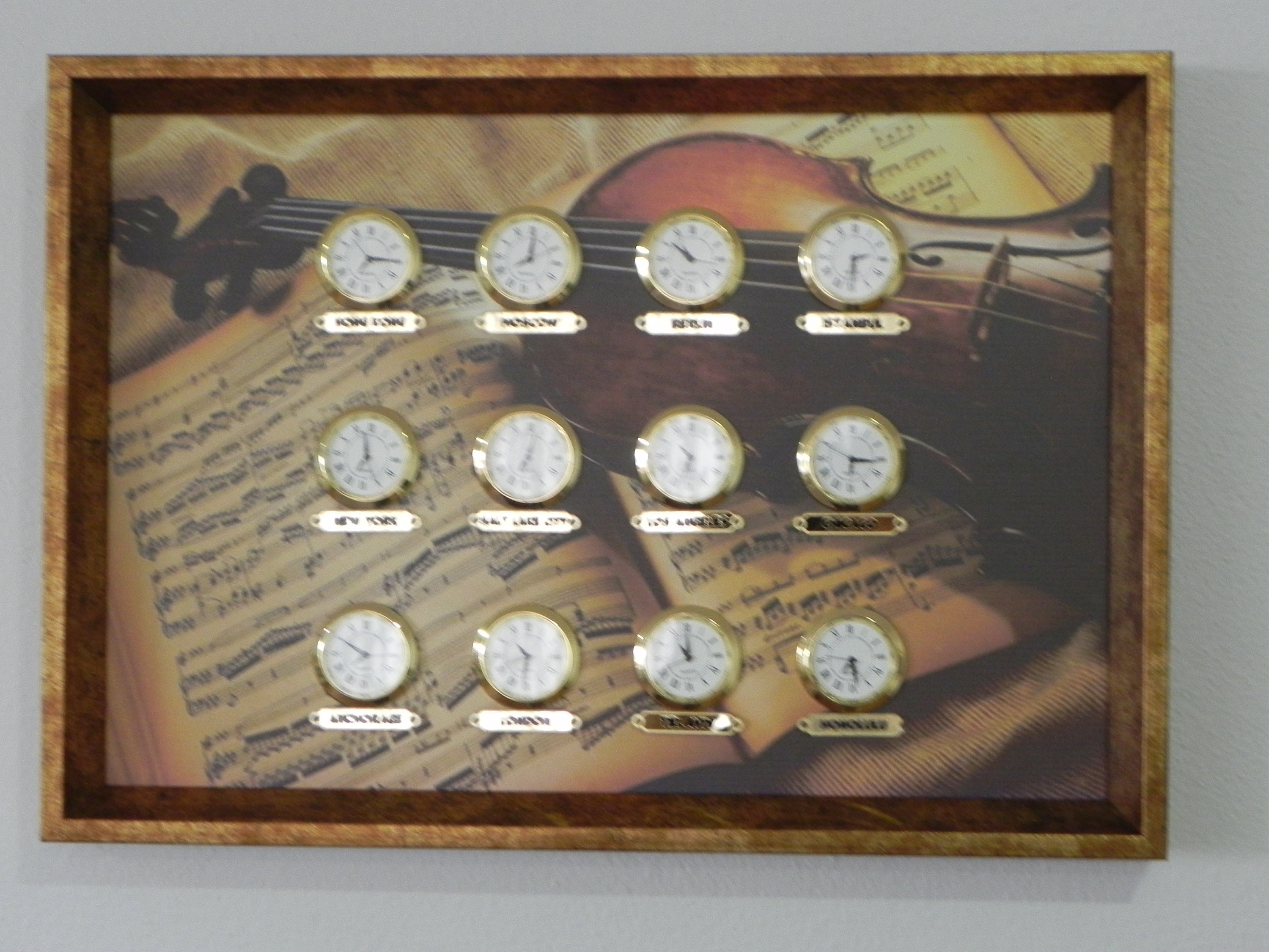 12 zone clocks. Multi zone times. Time Zone Clock. Custom Etsy