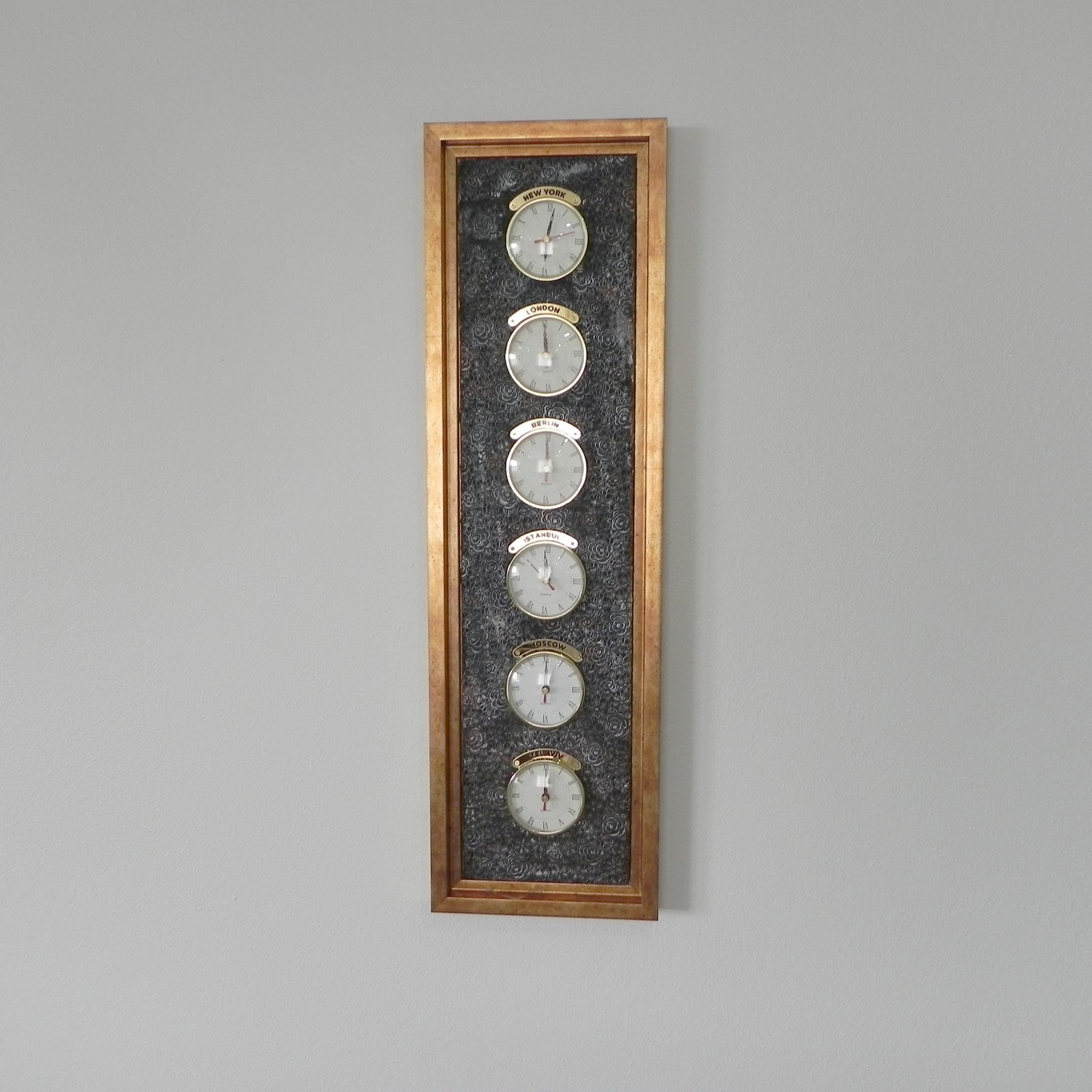 Time Zone Clock. 6 Zone Times. Multi Zone Clock. Custom Time Zone Clock. 6 Time Zone Clock