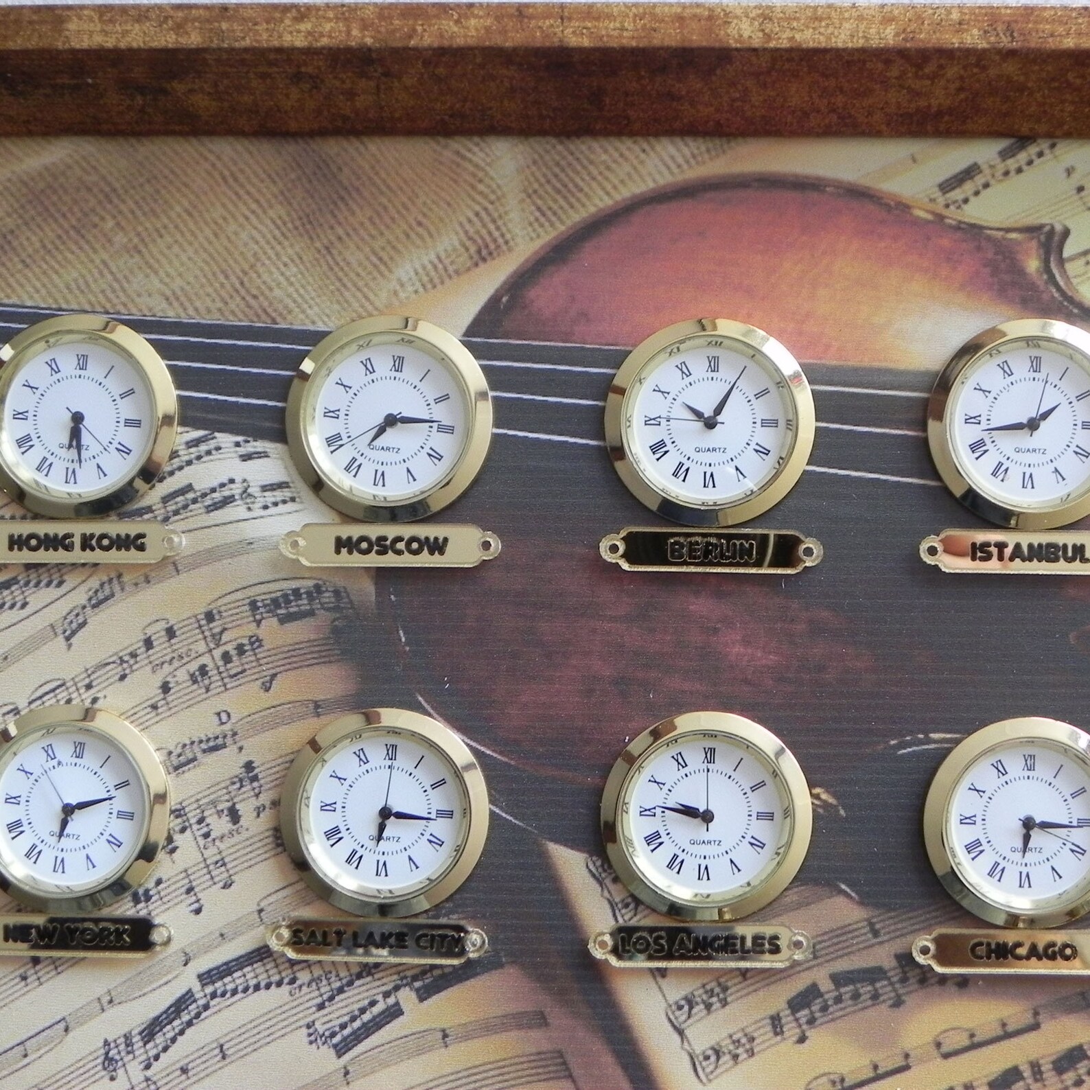 12 zone clocks. Multi zone times. Time Zone Clock. Custom Etsy
