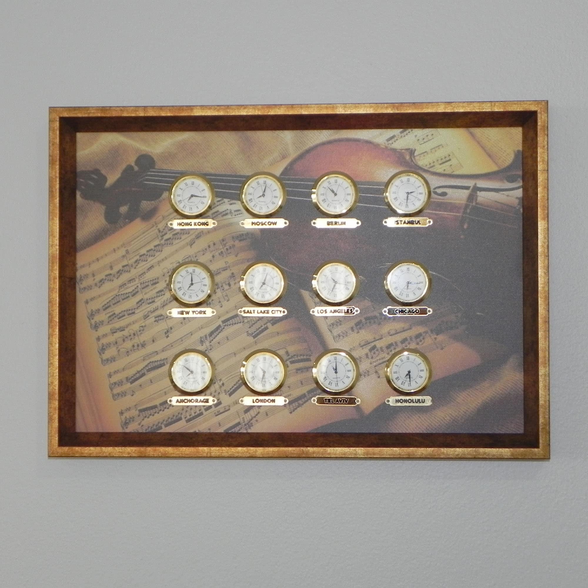 12 zone clocks. Multi zone times. Time Zone Clock. Custom Etsy