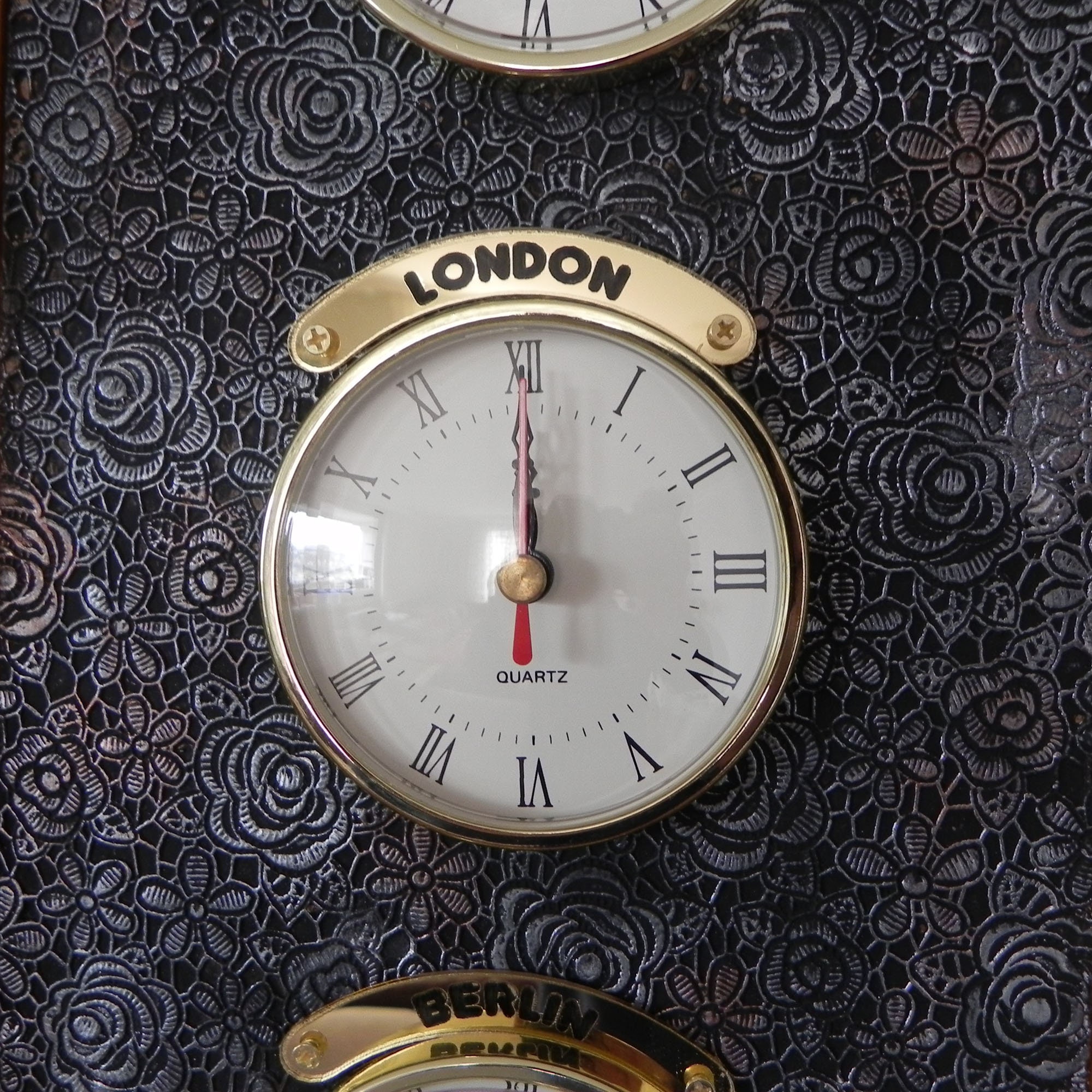 Time Zone Clock. 6 Zone Times. Multi Zone Clock. Custom Time Etsy