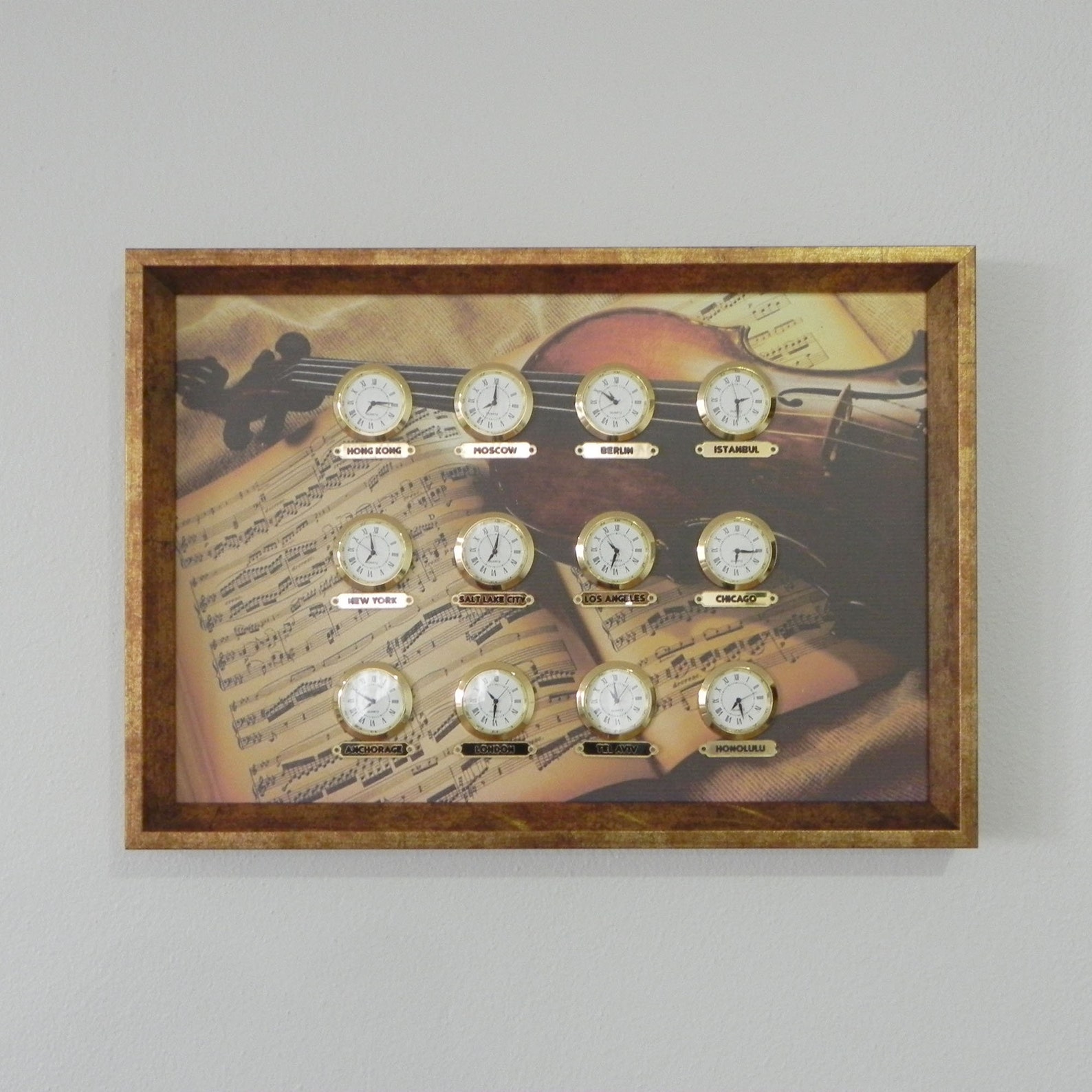 12 zone clocks. Multi zone times. Time Zone Clock. Custom Etsy