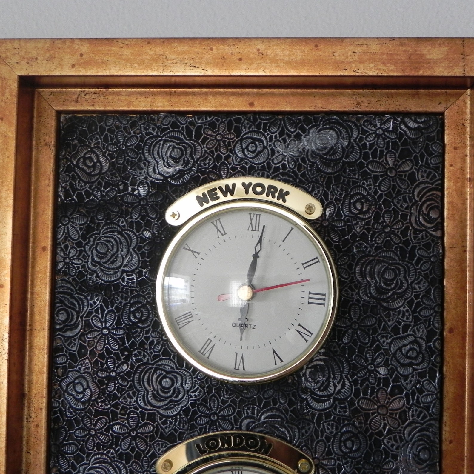 Time Zone Clock. 6 Zone Times. Multi Zone Clock. Custom Time Etsy