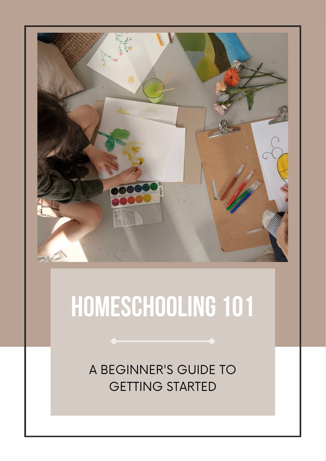 Homeschool // A Beginner's Guide to Getting Started - Etsy