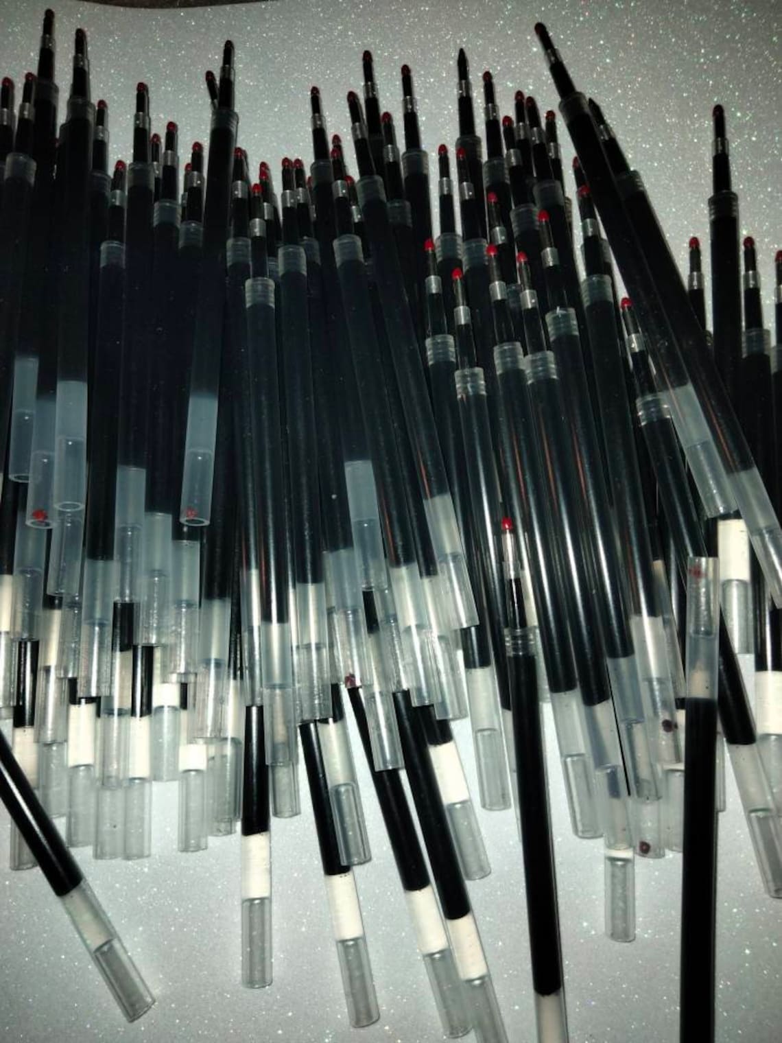 Inkjoy Gel Pens Refills Black 10 Pack Etsy