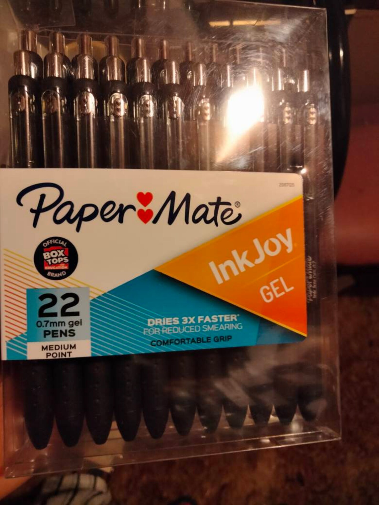 Inkjoy Gel Pens Refills Black 10 Pack Etsy