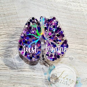 Lungs Badge Reel