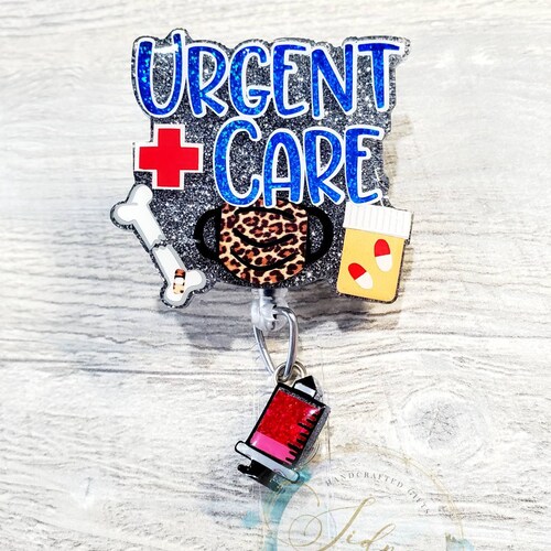 Bobine de badge pour soins d'urgence - fixée de manière permanente