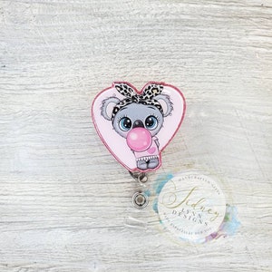 Heart Koala Badge Reel
