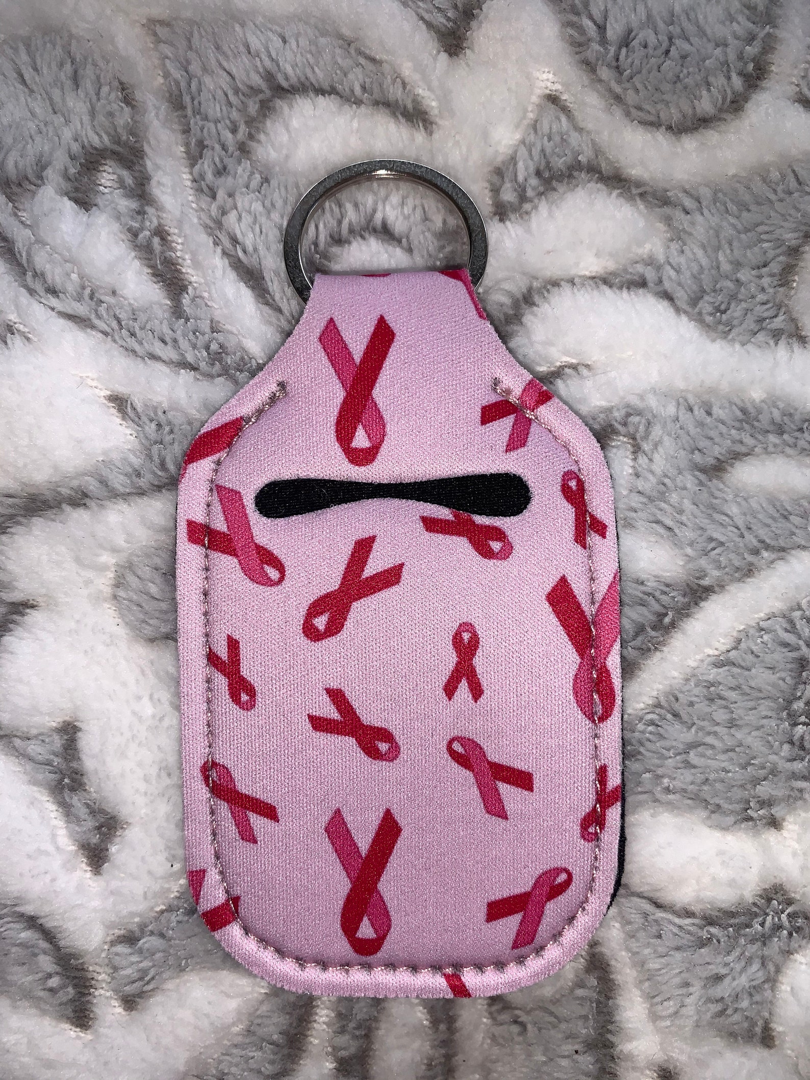 Hand Sanitizer Holder Keychain Etsy