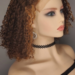 Water curls human hair wig twist colored.  Valentine sales