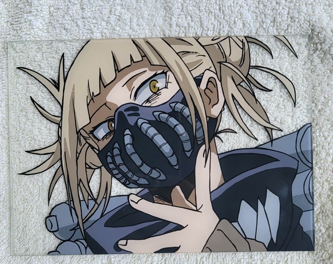 My Hero Academia Himiko Toga 5x7 Anime Glass Painting - Etsy Canada