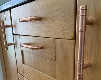 Door handles, kitchen handles, handmade copper kitchen door handles, kitchen cupboard handles kitchen door handles, all sizes