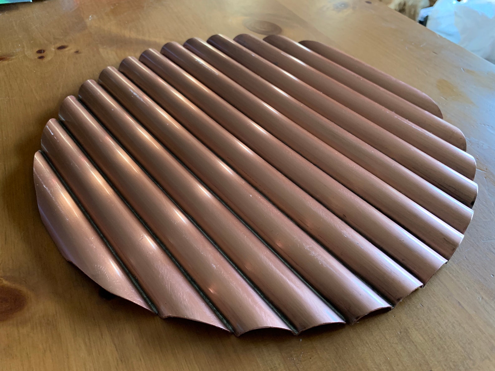 Trivet Handmade Copper Kitchen Trivet for Hot Pans Etsy