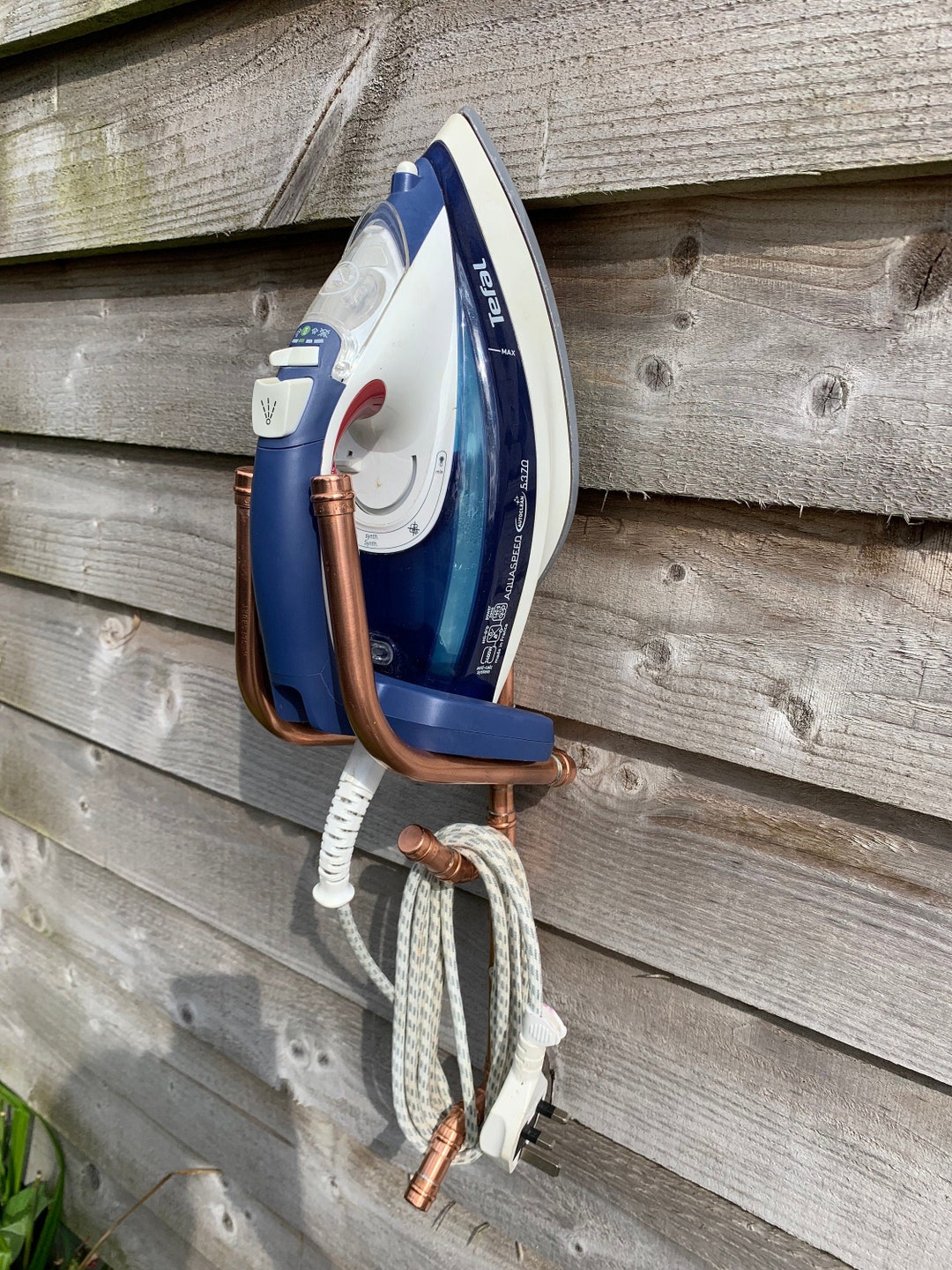 Handmade Copper Iron Holder: Wall Mounted Iron Storage Rack - Etsy