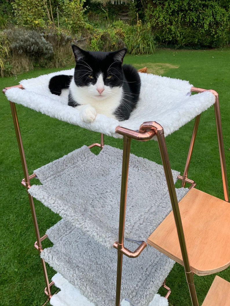Cat Bed Cat Furniture Handmade Copper Stackable Cat Beds Etsy